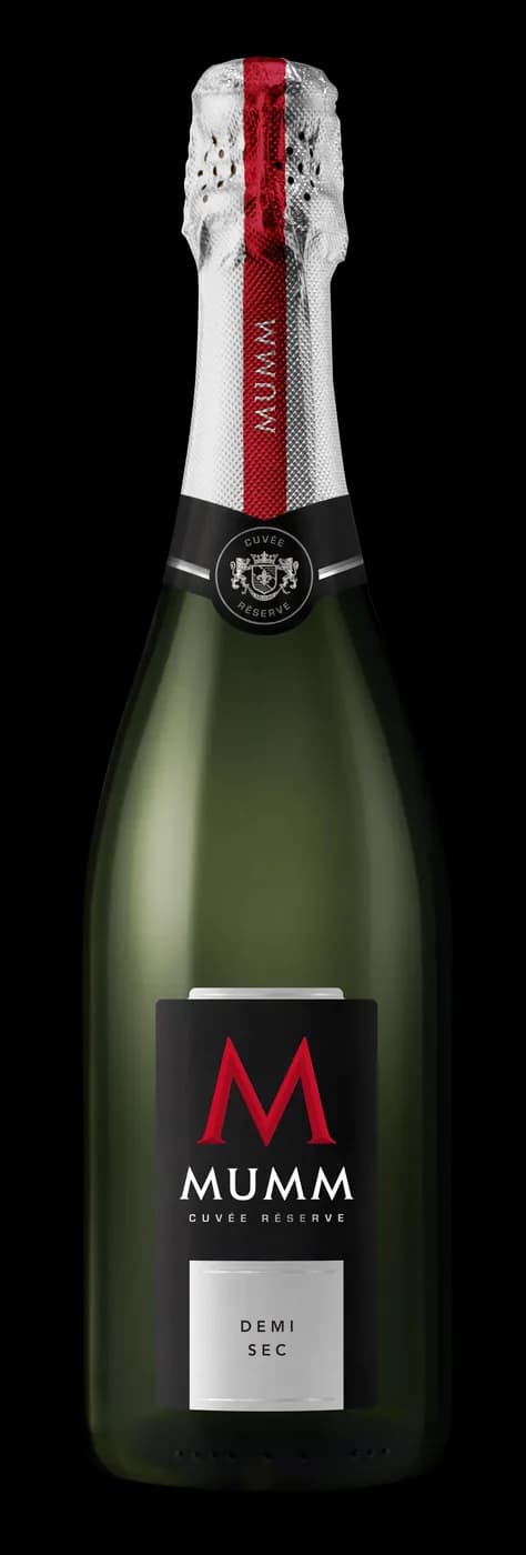 Garrafa de Mumm Cuvée Reserve Demisec, Mumm