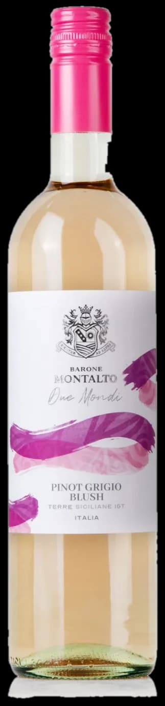 Barone Montalto Due Mondi Pinot Grigio Rosé Terre Siciliane IGT 2023