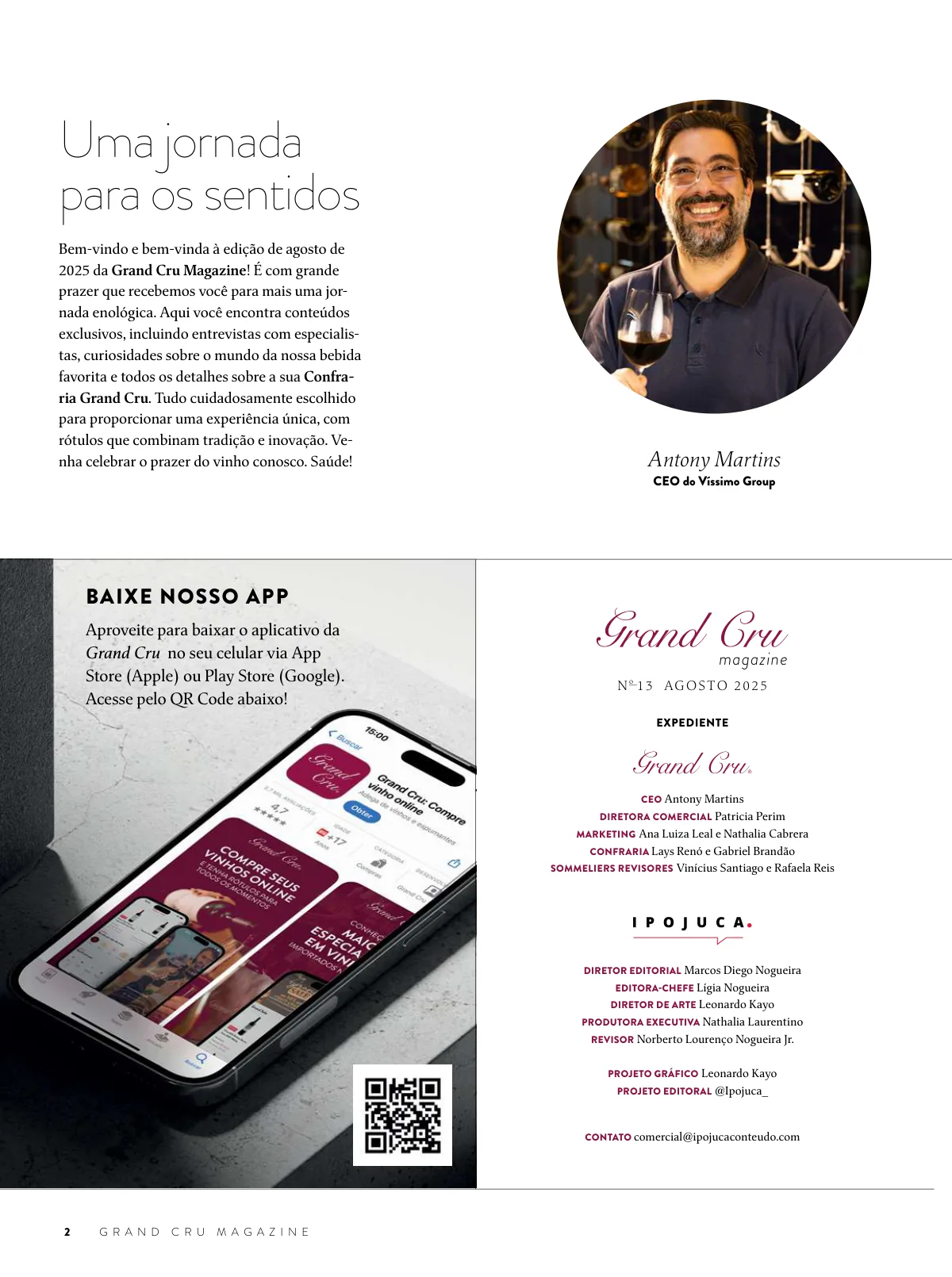 Revista Grand Cru — Agosto 2025 — página 2 de 28